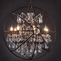 Подвесная люстра Loft it Foucaults orb crystal LOFT1897/6 Подвесная люстра Loft it Foucaults orb crystal LOFT1897/6