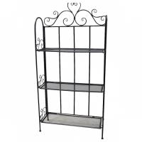 Этажерка Secret De Maison 005, сплав металла/аллюмиий, 65х26х132см, черный