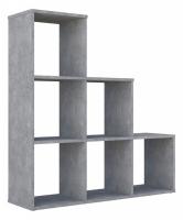 Стеллаж Polini Home Smart, серый