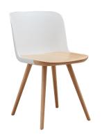 Стул DC-S097A белый/бук. Фото №1