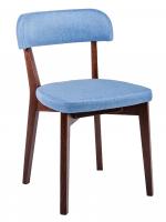 Стул Франк Блю-Лазур/Темный орех фото Стул Франк Блю-Лазур/Темный орех. Фото №1