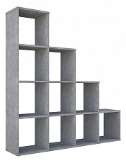 Стеллаж Polini Home Smart, серый. Фото