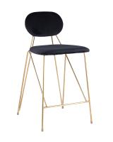 Стул Элис полубарный темно-синий. Фото №1