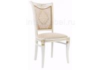 Стул деревянный Mariano молочный патина фото Стул деревянный Mariano молочный патина. Фото №1