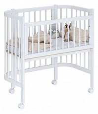 Кроватка Polini kids Simple 105, белый. Фото