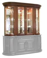 Витрина 4-х дверная Милан 1 фото Витрина 4-х дверная Милан 1. Фото №1