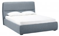 Кровать с ортопедическим основанием 1.4 Сканди Грей. Фото №1