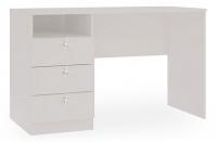 Гламур Стол белый/белый глянец