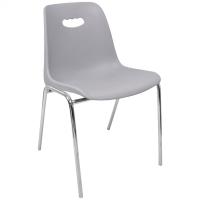 Стул Venezia-4 c ручкой каркас хром. Фото №1