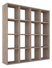 Стеллаж Polini Home Smart, древесина коричневая светлая дуб фото Стеллаж Polini Home Smart, древесина коричневая светлая дуб. Фото №2