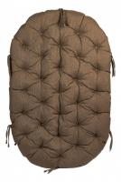 23/02 Матрац для кресла Мамасан ткань, коричневый, 3М7-147