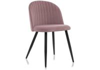 Стул Gabi 1 light purple / black фото Стул Gabi 1 light purple / black