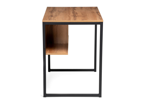 Стол, Клер Лофт дуб вотан / матовый черный. Фото №3