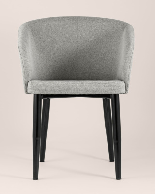 Кресло Ральф рогожка серый. Фото №5