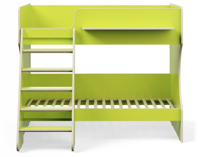 Кровать двухъярусная Р434 Капризун 3, зеленый. Фото
