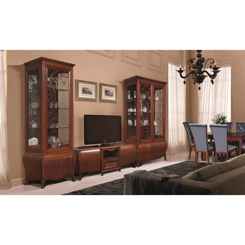 Шкаф с витриной Тэсоро ГМ 6352. Фото №4