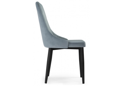 Стул Kora light blue / black. Фото