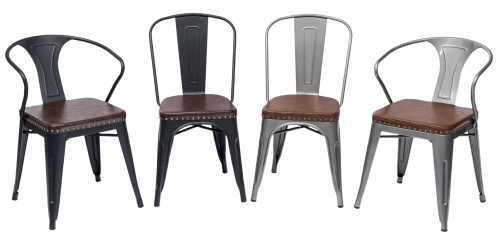 Стул TOLIX SOFT черный матовый. Фото №11