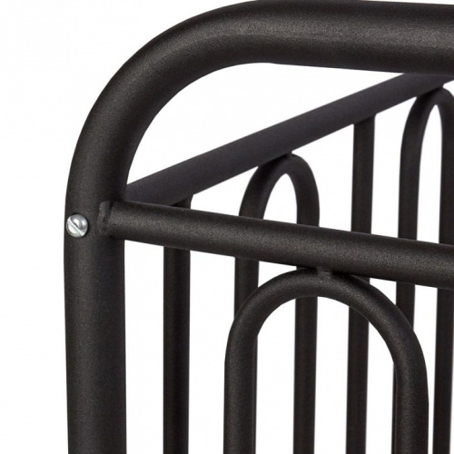 Кроватка Polini Kids Vintage 110, черный. Фото №5