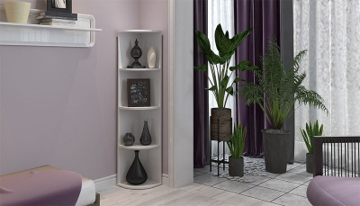 Стеллаж Polini Home Smart, белый. Фото №5