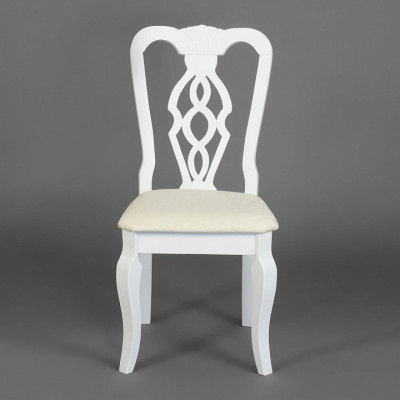 Стул - Афродита/ Aphrodite дерево гевея, 46х54х99см, pure white (белый 2-1) (поставляется только по 2 шт). Фото №2