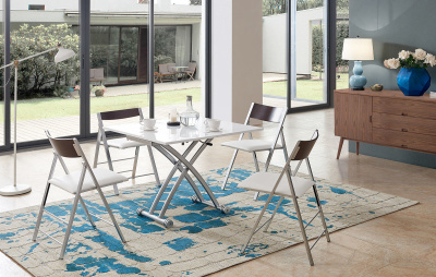 Стол-Трансформер В2242-1-C белый. Фото №4