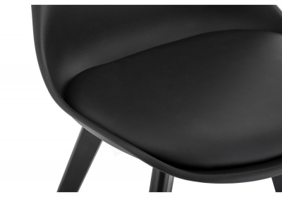 Стул деревянный Bonus black / black. Фото