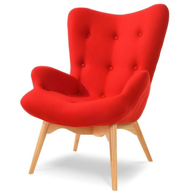 Кресло DC917 red-красное фото Кресло DC917 red-красное. Фото №3