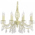 Подвесная люстра Arti Lampadari Deco Deco E 1.1.8.600 C фото Подвесная люстра Arti Lampadari Deco Deco E 1.1.8.600 C. Фото №1