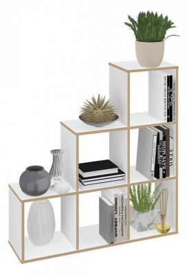 Стеллаж Polini Home Smart, белый. Фото