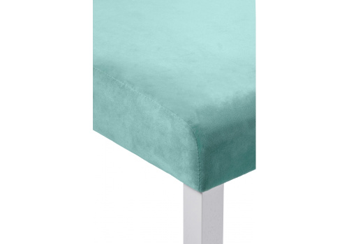 Стул деревянный Amelia white / fabric tiffany. Фото №6