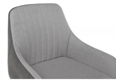 Барный стул Haris серый фото Барный стул Haris серый. Фото №3