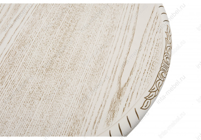 Журнальный стол Бернард молочный с золотой патиной. Фото №3