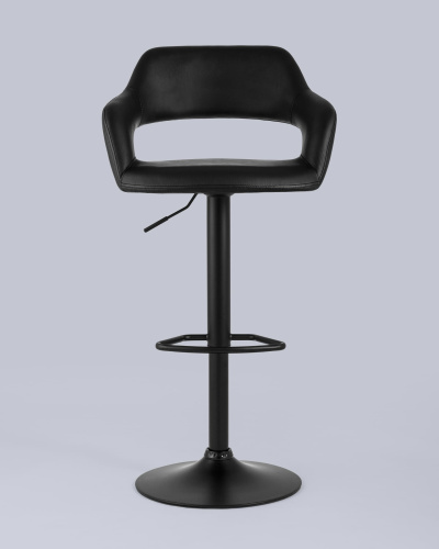 Стул барный Рич черный фото Стул барный Рич черный. Фото №5