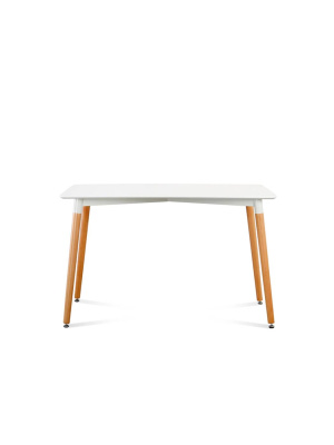 Стол Oslo 120*80, белый. Фото