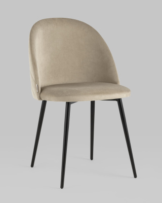 Стул Фолио велюр бежевый. Фото