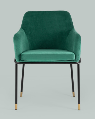 Стул Сандра велюр изумрудный фото Стул Сандра велюр изумрудный. Фото №5