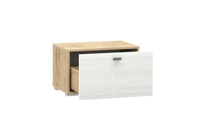 Тумба Snow wood НМ 011.86-02, Белое дерево, Дуб Бунратти фото Тумба Snow wood НМ 011.86-02, Белое дерево, Дуб Бунратти. Фото №2