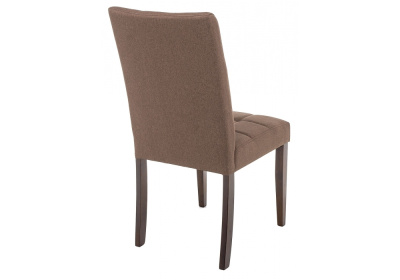 Стул деревянный Madina dark walnut / fabric brown. Фото №5