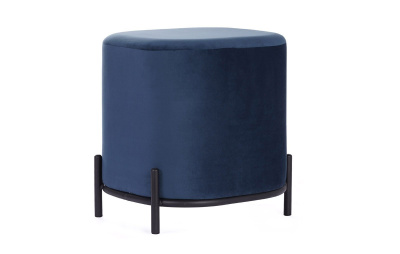Пуф FS-25-42 глубокий синий. Фото