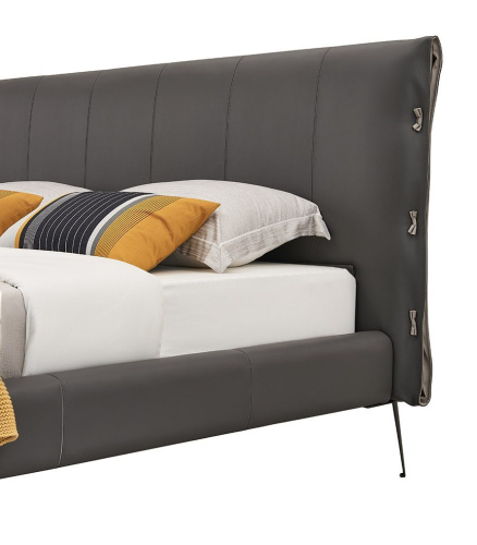 Кровать 1727 графит. Фото №9