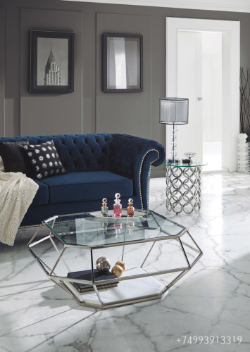 Журнальный стол DUPEN CT-235 Прозрачный. Фото №8