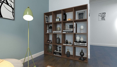 Стеллаж Polini Home Smart, коричневый. Фото