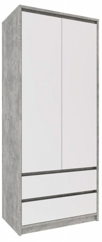 Шкаф платяной Биллунд,белый. Фото №1