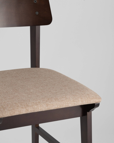 Стул ODEN коричневый 2 шт. фото Стул ODEN коричневый 2 шт.. Фото №10