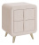 Тумба прикроватная Софи 2, (480х370х580) крем (велюр) фото Тумба прикроватная Софи 2, (480х370х580) крем (велюр). Фото №1