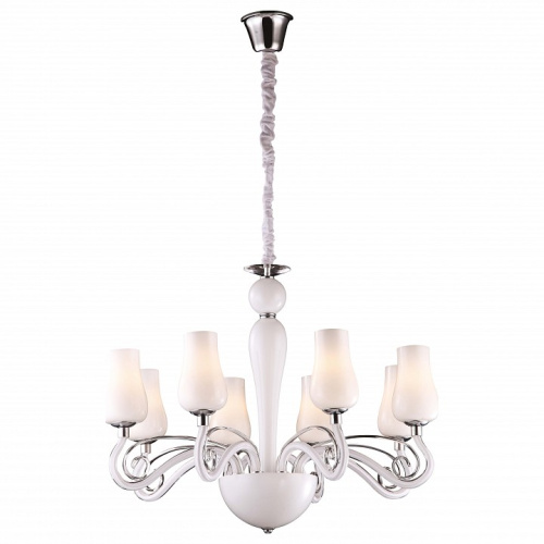 Подвесная люстра Arte Lamp Biancaneve A8110LM-8WH. Фото №2