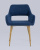 Стул Кромвель NEW синий. Фото №5