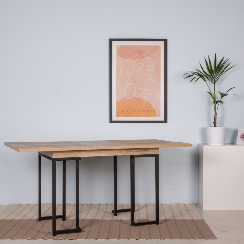 Стол раскладной обеденный Loft 160 Дуб натур. Фото №9