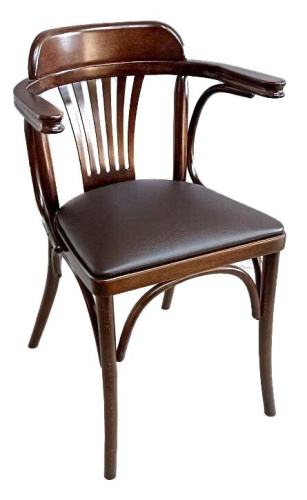 Полукресло Венера с мягкой подушкой (темный орех). Фото №2